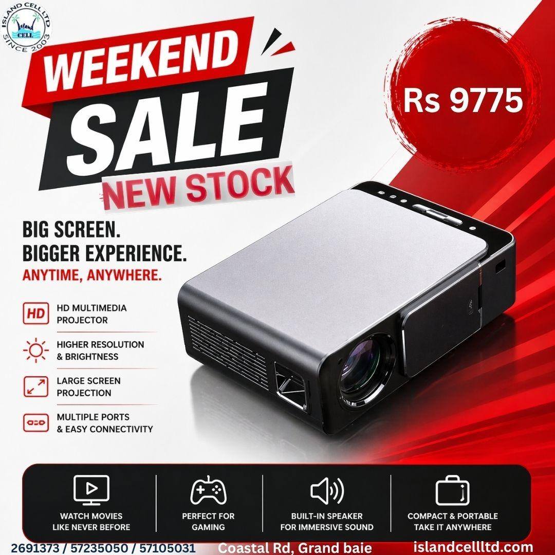 HD Multimedia Home Theater Projector